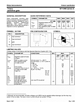 DataSheet BT139B pdf